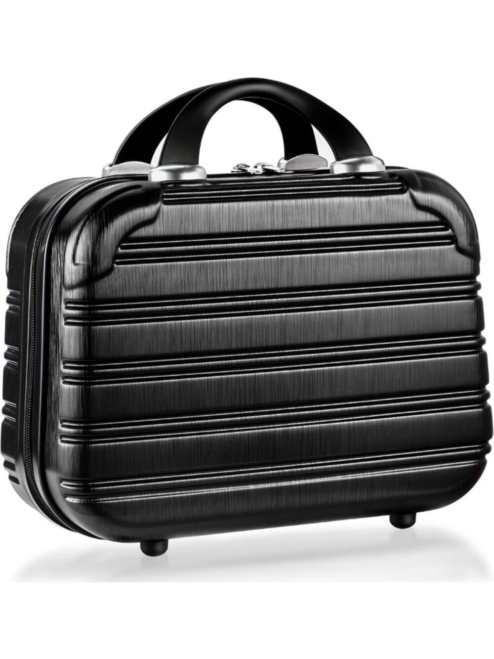 14-Inch Portable Makeup Organizer - Hard Shell Beauty Case for Travel & Storage